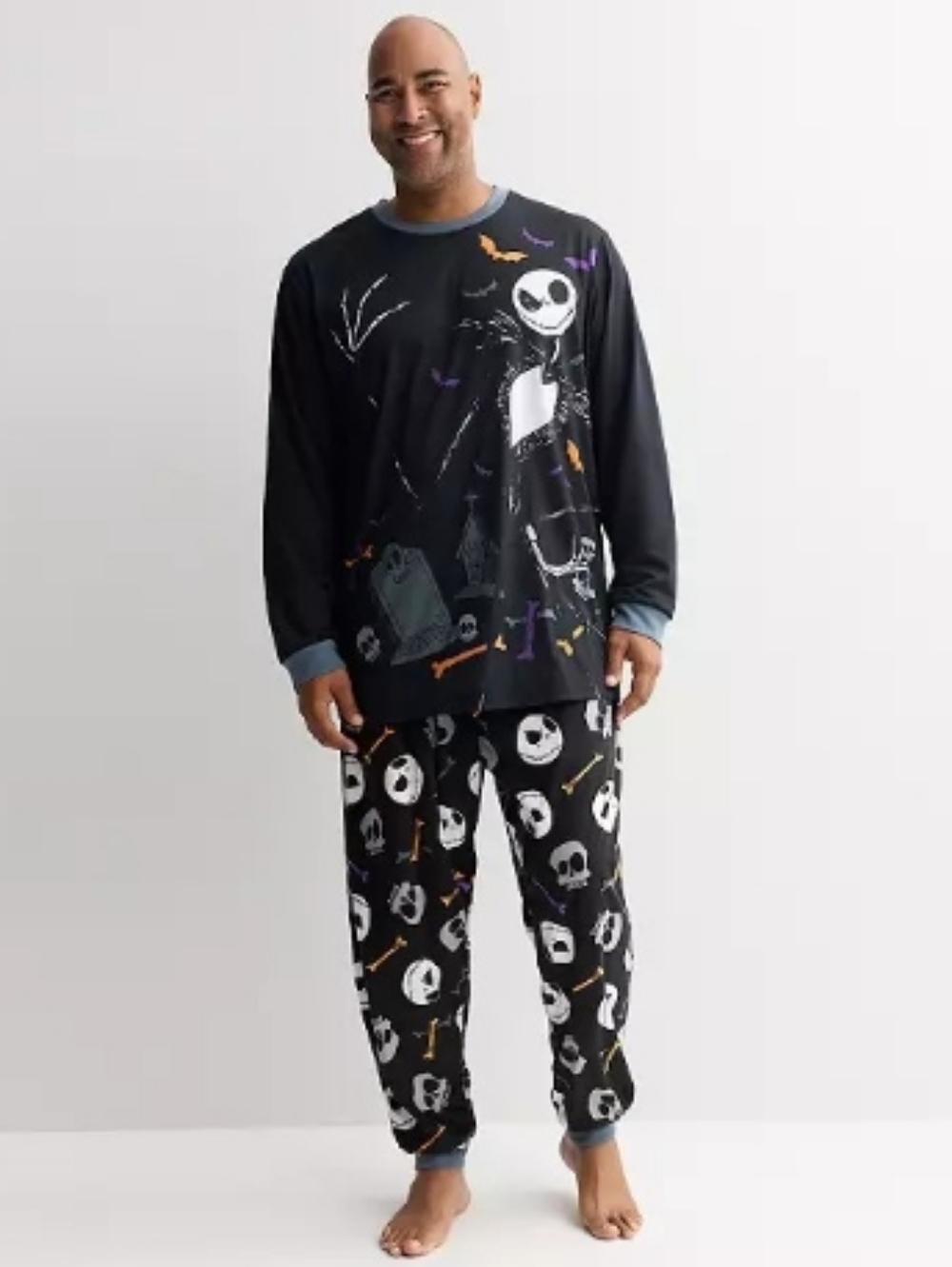 Jammies for Your Families Disney's the Nightmare Before Christmas Halloween Set
